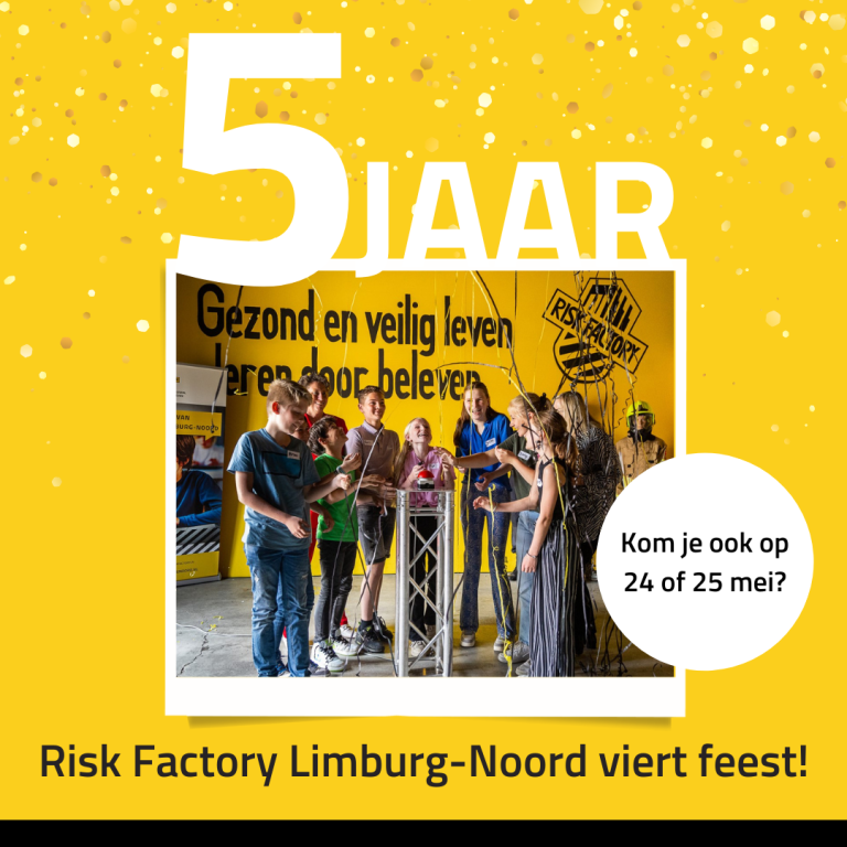 afbeelding 5 jaar Risk Factory Limburg-Noord